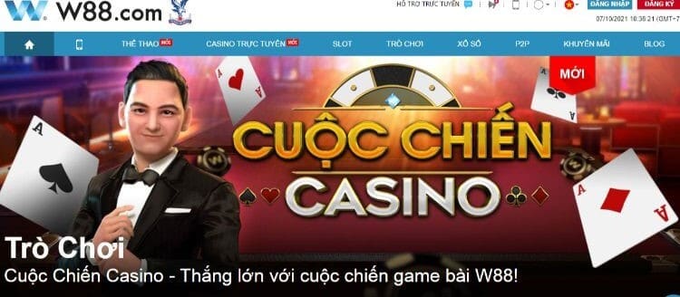 Read more about the article Cuộc Chiến Casino: Hướng Dẫn Cách Chơi Game Bài Mới Tại W88