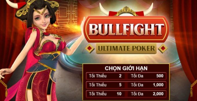 Hướng Dẫn Cách Chơi Bài Bullfight – Ultimate Poker Tại W88